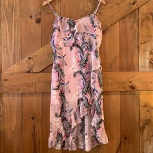 CUPSHE pink floral women’s dress